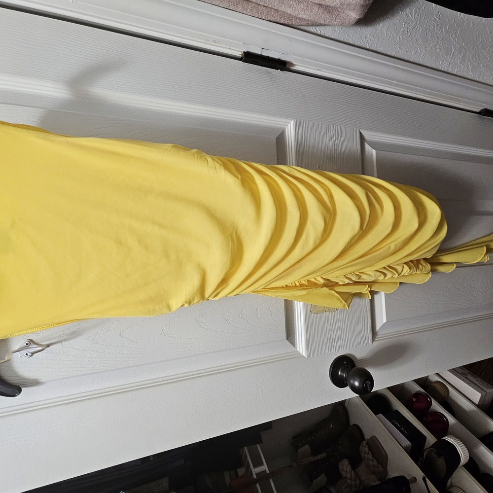 Hello Molly Yellow Ruffle Dress - Picture 11 of 13